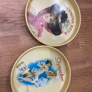 Vintage Style Home Art Print - Beige & Pink